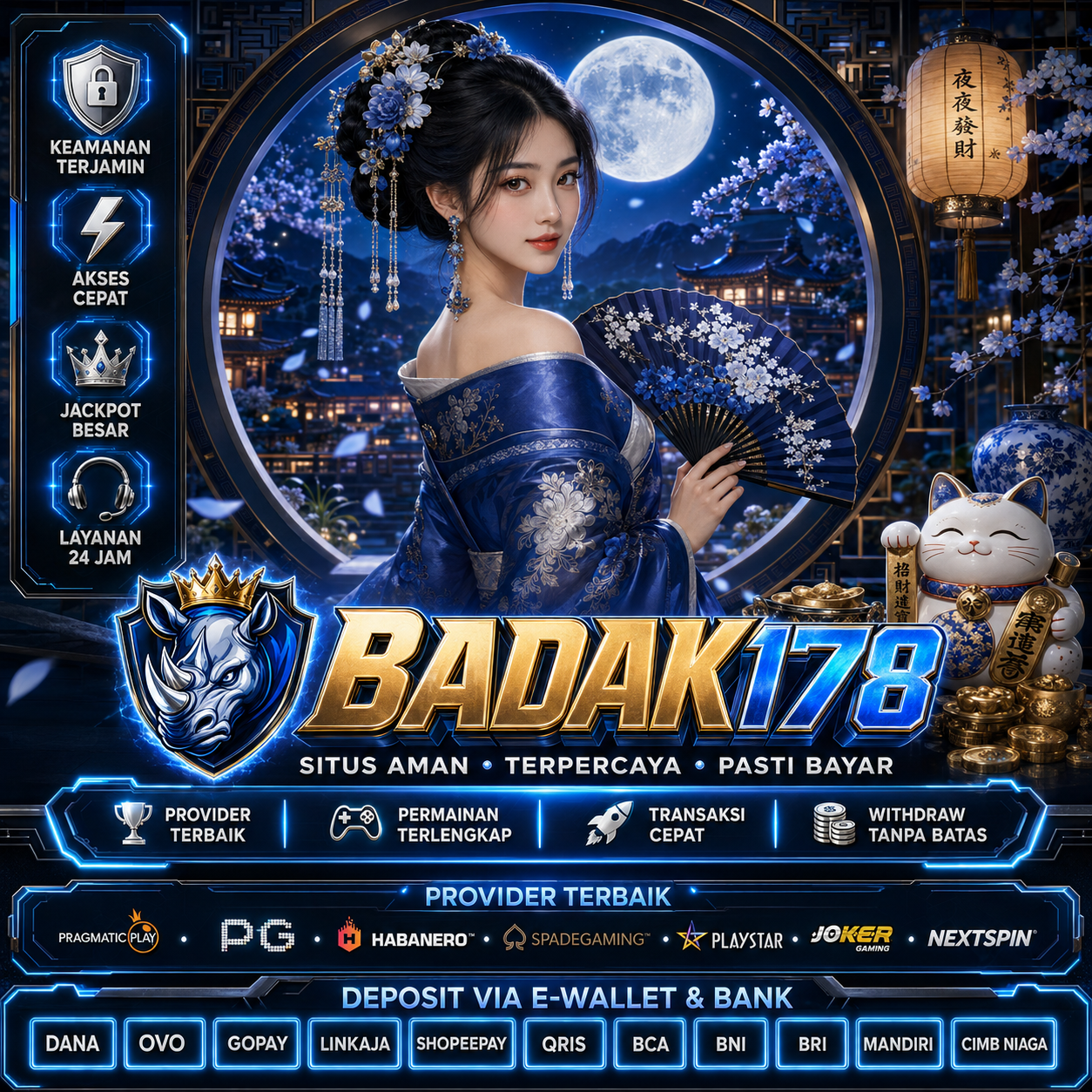 BADAK178: Explore a Modern Digital Platform for Online Gaming from a Trusted Agent